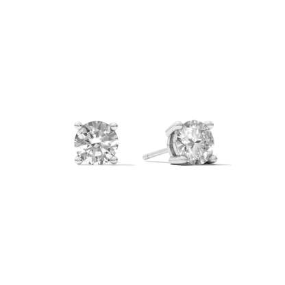 Maren Round Stud Earrings