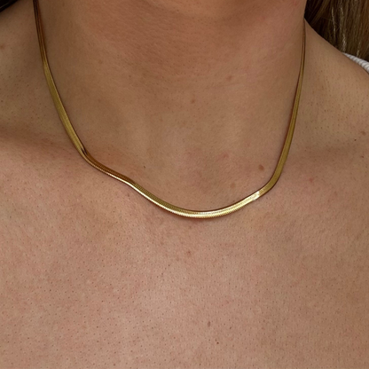 Veda Herringbone Layering Necklace
