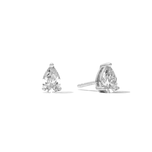 Remy Pear Stud Earrings