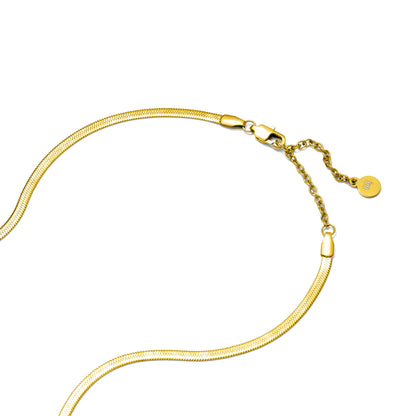 Veda Herringbone Layering Necklace